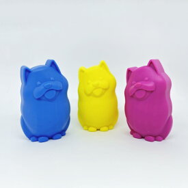 楽しい 可愛い ペット用 シャンプー ブラシ マッサージ 犬 猫 シリコン お風呂 グルーミング うちの子ゴロン【ポメラニアン】