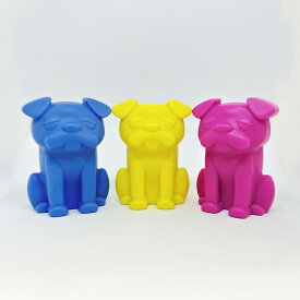 犬 ペット用シャンプーブラシ プレゼント ギフト 贈り物 やさしい ブラシ マッサージ 猫 シリコン お風呂 グルーミング うちの子ゴロン【パグ】