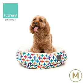 ファズヤード リバーシブルベッド ジェンガ(Mサイズ)【送料無料】FuzzYard 犬用 猫用 おしゃれ かわいい JENGA Coloirful crosses