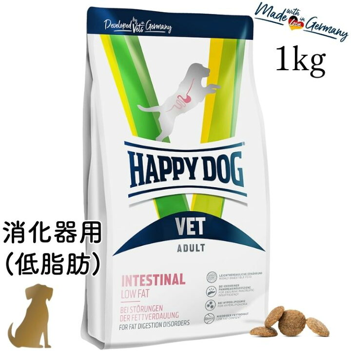 楽天市場】ハッピードッグ【 VET インテスティナル/ローファット (消化 