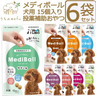 メディボール 犬 犬用 6個セット チーズ ササミ ビーフ ミルク レバー たら さつまいも ヤギミルク 投薬…