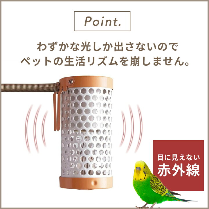 楽天市場】マルカン ミニマルランド 保温電球 20W 40W 60W カバー付 