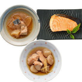 【訳あり15%OFF】【りくりゅうペア愛用お惣菜】【お惣菜シリーズ】常温備食「うちのや」新お魚おかず 3品目×2 合計6食セット 【おうちごはんの常備食・在宅ワーク昼食に】 無添加 惣菜 惣菜セット・保存料 着色料 無添加・常温保存 備蓄 【非常食・手土産・贈り物】