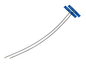 \5dBi 2.4GHz/5GHz 802.11a/b/g/n/acΉ LANJ[h WIFI/Wimax/BluetoothW[pAei 2{Zbg (U.FL Cable=240mm)