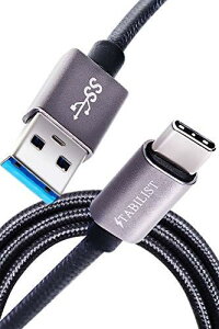 USB-Type-C P[u 3A }[d 1m USB3.0 ϊ ^Cvc typec USB-C usbc USB-A android Xperia Galaxy iPad Pro MacBook switch Ή (Vo[O[)