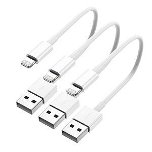 BSTOEM  iphone [dP[uy2025MFiFؕiz 0.3m*3{ Z 30cm CgjOP[u Z usb to lightningR[h 2.4A}[df[^] ϋv fh~ ӂ[dR[h for iphone