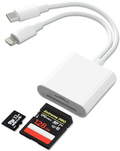 yMFiF؍ρzSDJ[h[_[ 2in2 ^CvC/iPhoneΉ o] SD/MicroSDJ[hΉ [J[h[_[ ʐ^//f[^ۑ OTG@\ ݒsv iPhone/iPad/iOS/Android/WindowsΉ