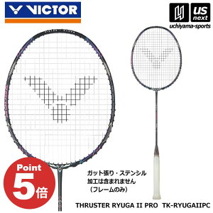 ���B�N�^�[�y VICTOR �z �o�h�~���g�����P�b�g �X���X�^�[RYUGAII Pro �t���[���̂� 2026�N�t�Čp�����f���y TK-RYUGAIIPC �����Ҍ��� �㋉�Ҍ��� THRUSTER RYUGA II PRO �r�N�^�[ �K�b�g������H�Ȃ� �z�y��