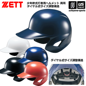 ゼット【 ZETT 】 野球 少年軟式打者用ヘルメット 2024年春夏モデル【 BHL780 ヘルメット 野球ヘルメット 野球用ヘルメット バッター 打者 少年野球 】【あす楽対応】【メール便不可】[自社]