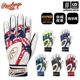 ローリングス 【 Rawlings 】 野球 バッティンググローブ 両手用 ブリザード ハイパーグリップ 2023年春夏モデル 【 EBG23S06 手袋 バッテ 合成皮革 トレーニング 練習 部活動 男女兼用 】【あす楽対応 365日出荷】【メール便はあす楽対応不可】[M便 1/1][物流]