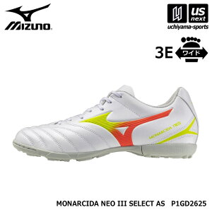 �~�Y�m �y MIZUNO �z �T�b�J�[ �g���[�j���O�V���[�Y ���i���V�[�_ NEO III SELECT AS 2026�`27�N�H�~�V�F �y P1GD2625 MONARCIDA �V���[�Y �����Y �j�� 3E ���C�h ���L ���S�� ������ �z���C�g �z�y�����z�B