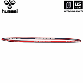 ヒュンメル【hummel】HFA9107 リバーシブルヘアゴム (2070)レッド×ネイビー 2024年春夏継続モデル[M便 1/4][取り寄せ][自社]