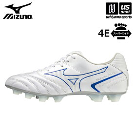 ミズノ 【 MIZUNO 】 サッカー スパイク モナルシーダ NEO II SW KL 2023年継続モデル 【 P1GA2227 MONARCIDA シューズ メンズ 男性 4E スーパーワイド 幅広 白 】【あす楽対応 365日出荷】【メール便不可】[物流]