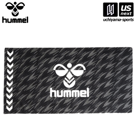 ヒュンメル 【 hummel 】 HAA5043 ビッグタオル (90)ブラック 2024年春夏継続モデル【メール便不可】[取り寄せ][自社]