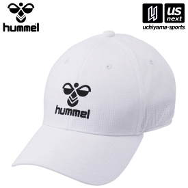 ヒュンメル 【 hummel 】 HFA4095 ベーシックキャップ (10)ホワイト 2024年春夏継続モデル【メール便不可】[取り寄せ][自社]