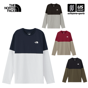 iKijUEm[XEtFCX Y OX[uoCJ[hkvVeB[ 2024`25NH~VFǉy NT82384 L/S Bi-Colored Nuptse Tee  THE NORTH FACE zyzBΏہzy[֕s
