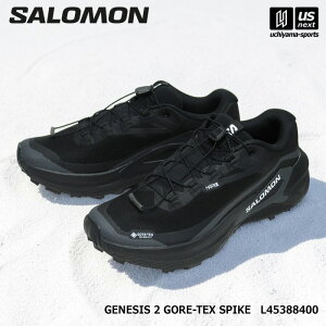 �i�������K�i�j �T������ �y SALOMON �z �����Y ���f�B�[�X �g���C�������j���O�V���[�Y GENESIS 2 GORE-TEX SPIKE 2026�`27�N�H�~���f�� �y L45388400 �����j���O �g���C������ �A�E�g�h�A �~ �R �u���b�N 