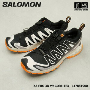 �i�������K�i�j �T������ �y SALOMON �z �����Y �g���C�������j���O�V���[�Y XA PRO 3D V9 GORE-TEX 2026�N�t�Čp�����f�� �y L47881900 �S�A�e�b�N�X �����j���O �n�C�L���O �g���C������ �A�E�g�h�A �R 