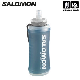 （国内正規品） サロモン 【 SALOMON 】 トレイルランニング ACTIVE HANDHELD フラスク付き 2025年継続モデル 【 LC1928600 ランニング トレイル アウトドア ソフトフラスク 給水ボトル グレー 】【翌日配達対象】【メール便不可】[自社]
