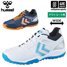 ヒュンメル 【 hummel 】 ハンドボールシューズ グランドシューター V 2023年継続モデル 【 HAS6016 HANDBALL アウトコート 屋外 ワイド 幅広 メンズ レディース ネイビー ホワイト 】【あす楽対応 365日出荷】【メール便不可】[物流]