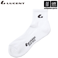 ルーセント【 LUCENT 】 テニス ソフトテニス メンズ Men’s ソックス ブラック（XLN1869） 2026年継続モ…