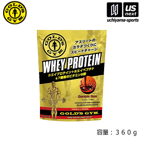 ゴールドジム【GOLD’S GYM】ホエイプロテイン チョコレート風味 （360g）【F5536/WHEY PROTEIN/360g/サプリメント】【あす楽対応】【メール便不可】[自社]