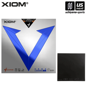 エクシオン 【 XIOM 】 卓球ラバー 10531 ヴェガ ヨーロッパ DF ブラック（BK） 2024年継続モデル[M便 1/3][取り寄せ][自社]