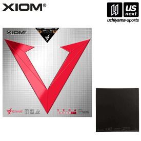 エクシオン 【 XIOM 】 卓球ラバー 10551 ヴェガ アジア DF ブラック（BK） 2024年継続モデル[M便 1/3][取り寄せ][自社]