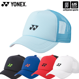 ヨネックス【 YONEX 】 テニス UNI メッシュキャップ 2024年春夏モデル【 40107 帽子 CAP スポーツアクセサリー 】【あす楽対応 365日出荷】【メール便不可】[物流]