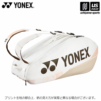 新品　未使用 YONEX ラケットバッグ 　BAG 2332R　サンドベージュ ヨネックス バッグ ]ラケットバッグ6／ラケット6本収納可