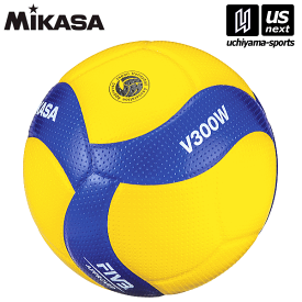 ミカサ【MIKASA】バレーボール 検定球5号（国際公認球） 2024年継続モデル【V300W バレーボール5号球 バレー5号 FIVB】【あす楽対応】【メール便不可】[自社]