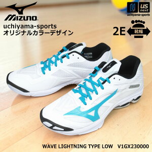 �y���悠��z�~�Y�m �y MIZUNO �z �o���[�{�[���V���[�Y uchiyama-sports �I���W�i���J���[ WAVE LIGHTNING TYPE LOW �z���C�g×�u���[ �y V1GX230000 �I�[�_�[�V���[�Y �����Y ���f�B�[�X �j�� ���� �z�y����