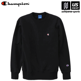 チャンピオン【 CHAMPION 】 C3LS050 CREW NECK SWEATSHIRT ブラック（090） 2022年継続モデル【メール便不可】[取り寄せ][自社]