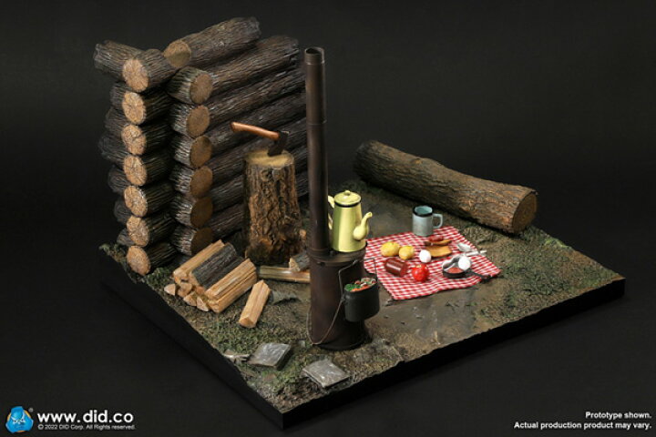 楽天市場】【DID】E60067 1/6 WWII Stove Diorama Set ストーブ 