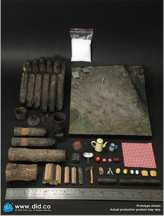 楽天市場】【DID】E60067 1/6 WWII Stove Diorama Set ストーブ 