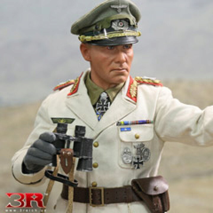 楽天市場】【3R】GM651 WW2 Erwin Rommel-Desert Fox General Field 