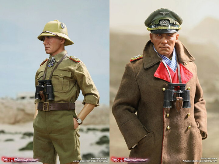 楽天市場】【3R】GM651 WW2 Erwin Rommel-Desert Fox General Field 