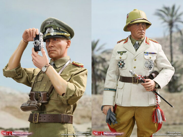 楽天市場】【3R】GM651 WW2 Erwin Rommel-Desert Fox General Field 
