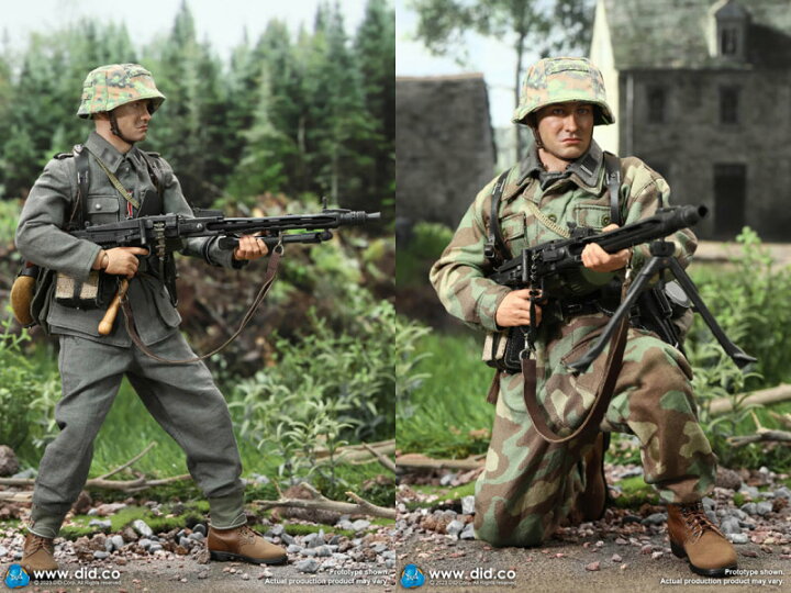楽天市場】【DID】D80169 WW2 German 12th SS Panzer Division MG42 