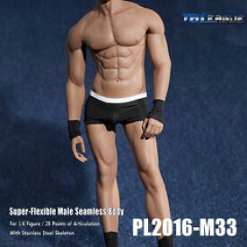 【TBLeague】PL2016-M33 male super flexible seamless body with metal skeleton TBリーグ 1/6スケール シームレス男性ボディ（ヘッドなし）素体 デッサン人形