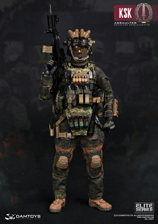 楽天市場】【DAM】No.78037 ELITE SERIES KSK (KOMMANDO 