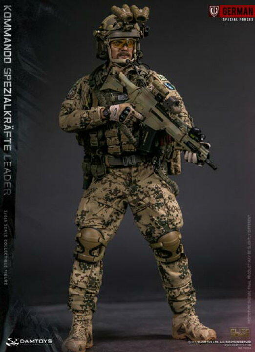 楽天市場】【DAM】No.78054 ELITE SERIES 1/6 KSK (KOMMANDO 