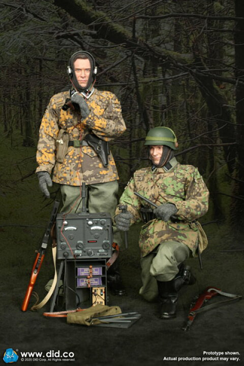 楽天市場】【DID】D80142&D80143set WW2 20th Waffen Grenadier 