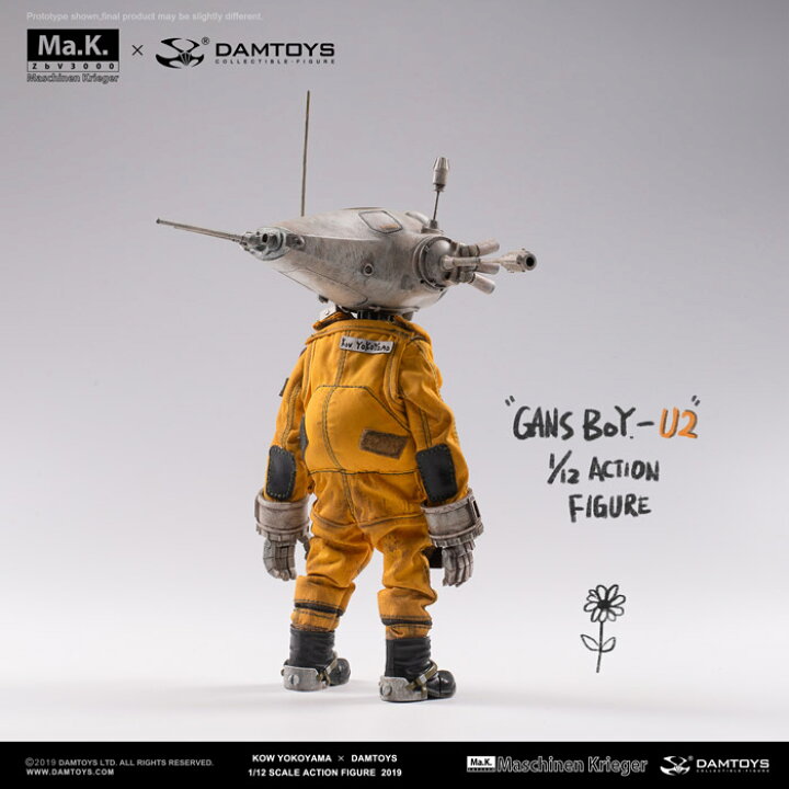 楽天市場】【DAM】DAMTOYS X 横山宏 CS018 1/12 GansBoy-U2 ガンズ 