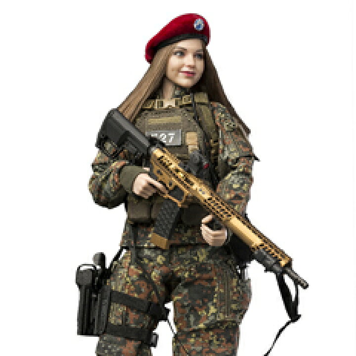楽天市場】【VeryCool】VCF-2050 1/6 FLECKTARN WOMEN SOLDIER-KERR 