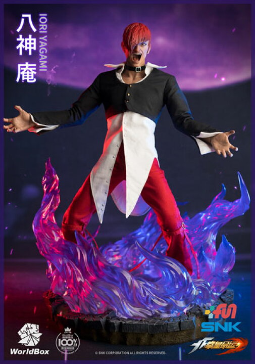 楽天市場】【WorldBox】KF100 1/6 SNK The King Of Fighters KOF Iori 