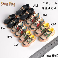 ShoesKing 1 6スケール ランキングTOP5 シューズ ミニチュア 人気ショップが最安値挑戦 King 6 SK010 Shoes スニーカー