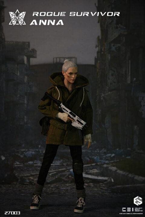 楽天市場】【EASY&SIMPLE x CBI】27003 Rogue Survivor Anna ローグ 