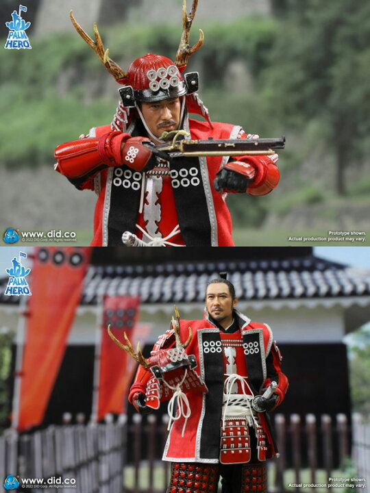 楽天市場】【DID】XJ80015 1/12 Palm Hero Japan Samurai Series  