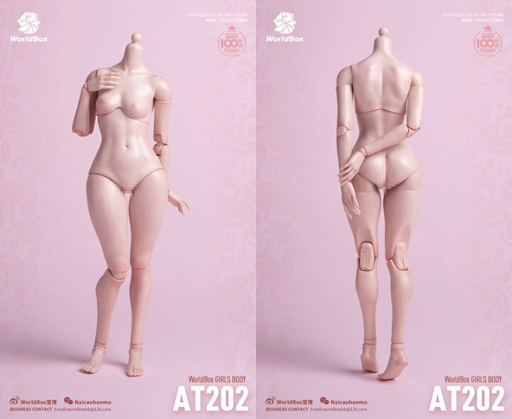 楽天市場】【WorldBox】AT202 1/6 Girl Body ガールボディ 1/6スケール 